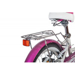 Велосипед NOVATRACK 20", ANGEL, белый, алюм., 6-скор, TY21/RS35/SG-6SI, V-brake