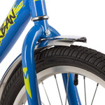 Велосипед NOVATRACK 20" URBAN синий, защ А-тип, тормоз нож, крылья и багаж хром, без доп колес
