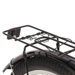 Велосипед NOVATRACK 20" VECTOR лаймовый, защ А-тип, тормоз нож., крылья и багаж чёрн.,без доп колес