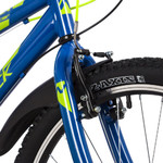 Велосипед NOVATRACK 24" RACER сталь 14'', синий, 6 скор.TZ500/TS-38/SG-6S, V-brake