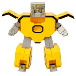 Трансформер 2в1 BONDIBOT Bondibon PB 13x7x4 см, голубой пластик.бокс, цифра"8".
