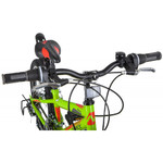 Велосипед NOVATRACK 20" RACER, зеленый, сталь, 12 скор., Power, V-Brake