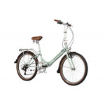 Велосипед NOVATRACK 20" складной, AURORA, коричневый, Shimano 6 speed, TY21/TS38/SG-6SI