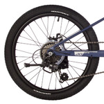Велосипед NOVATRACK 20" TIGER PRO, магнезиевая.рама, голубой, 6-скор, TY21/TS38, диск.тор.STG