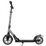 Самокат для детей NOVATRACK DEFT PRO алюм., амортизатор, колеса 230*200 мм PU, эргономичный Y-руль с