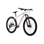 Велосипед STINGER 27.5" RELOAD EVO белый, алюминий, размер 18"
