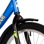 Велосипед NOVATRACK 20" VECTOR синий, тормоз нож, крылья, багажник, защита цепи