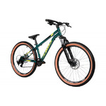Велосипед FOXX 24" AZTEC JR зеленый, сталь, размер 12"