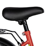 Велосипед FOXX 14" SIMPLE красный, сталь, тормоз нож, крылья, багажник, полная защ.цепи