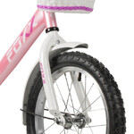 Велосипед FOXX 16" SIMPLE розовый, сталь, тормоз нож, крылья, багажник, полная защ.цепи, передняя ко