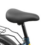 Велосипед FOXX 18" SIMPLE синий, сталь, тормоз нож, крылья, багажник, защ.цепи