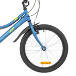 Велосипед FOXX 20" DIFFER синий,  стальная рама, 6 скор., Microshift MS21/Microshift TS38, тормоз V-