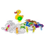 Игр. набор для раскрашивания Bondibon, ПТИЦЫ, с заводным механизмом, CRD