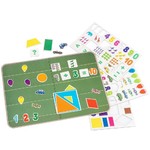 Магнитные игры BONDIBON, Изучаем цифры, формы и знаки  (87 магнитов)