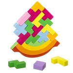 Развивающие игры из дерева Bondibon Игра-балансир «РАВНОВЕСИЕ», BOX 27,6?3,7?19 см