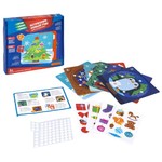 Настольная игра на липучках "ВСТРЕЧАЕМ НОВЫЙ ГОД" Играй Думай Твори Bondibon
