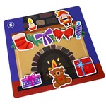 Настольная игра на липучках "ВСТРЕЧАЕМ НОВЫЙ ГОД" Играй Думай Твори Bondibon