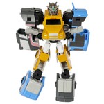 Трансформер 2в1 BONDIBOT Bondibon робот-автобус, цвет чёрный BOX 21,8х17,5х9,7см