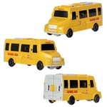 Трансформер 2в1 BONDIBOT Bondibon робот-автобус, цвет жёлтый, BOX 21,8х17,5х9,7см
