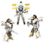 Трансформер 2в1 BONDIBOT Bondibon робот-поезд, цвет коричневый, BOX 27,6х21,3х10,9см