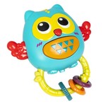Игр.разв.погрем. пласт., СОВА, BABY YOU BONDIBON, подвеска музыкальная на бат., BOX