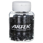 Комплект из 3 резиновых шайб Artek YZ-KOR1-1.2 для защиты рамы от тросов.Чёрн.1,2мм. инд.уп.(200 шт)