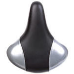 Седло HBAZ-0801A Novatrack комфортное, черно-серое
