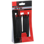 Грипсы STG, HL-G202, 130 мм, черный/красный, инд.уп.